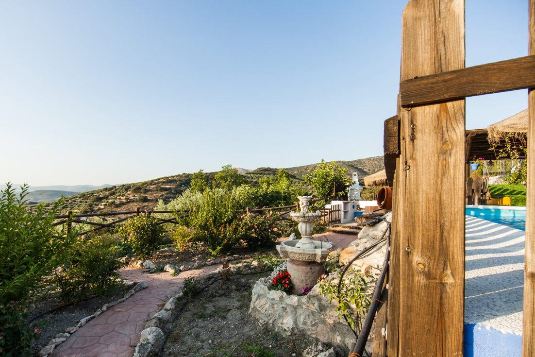 PAISAJE DESDE LA ENTRADA